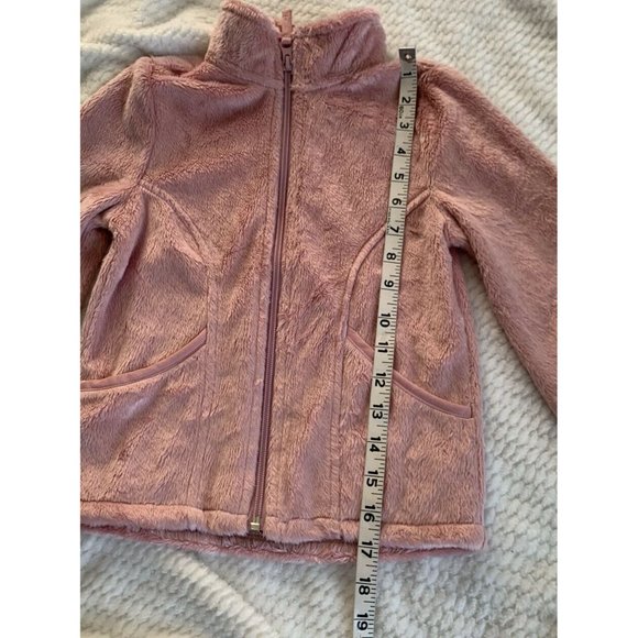 Girl’s Size XS sherpa sweater The childrens  PLACE Rose Quartz Full Zip - Picture 3 of 12
